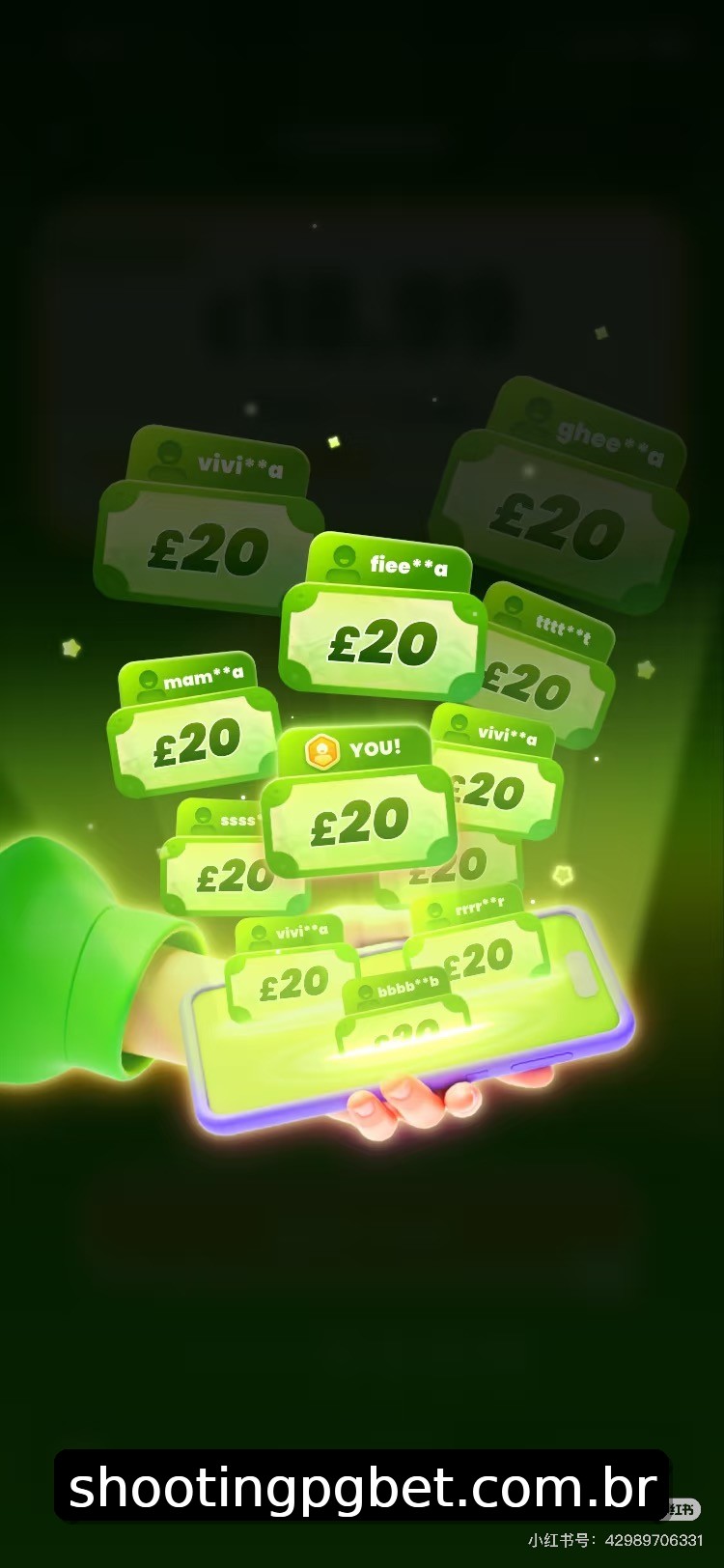 Interface do App shootingpg